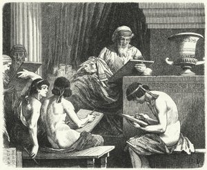 Atina Milletvekili Solon by Hermann Vogel