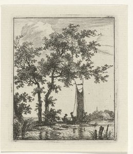 yelken yükseltmek by Hermanus Fock