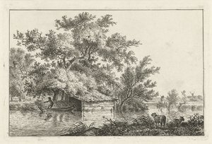 Tekne evinde tekne by Hermanus Fock