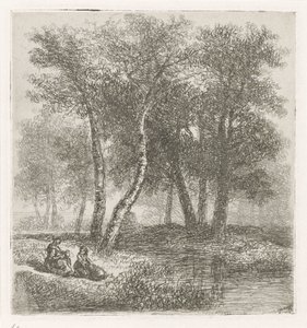 Anne ve çocuk sahilde