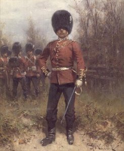 Grenadier Muhafızlarının Bir Subayının Portresi