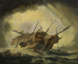 Batan Fırkateyn (tuval üzerine yağlı boya)