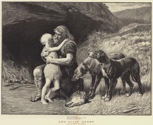 Öldürülen Düşman (gravür) by Heywood (after) Hardy