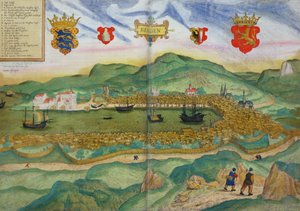 Georg Brau (1541-1622) ve Franz Hogenberg (1535-90) c.1571-1600 tarafından 
