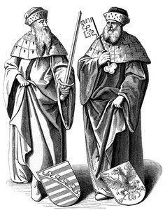 Saksonya Dükü ve Brandenburg Marquis, c 16. yüzyıl 1849