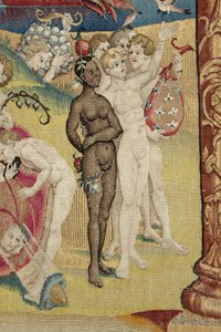 Dünyevi Zevkler Bahçesi. CA. 1560 (goblen) by Hieronymus (after) Bosch