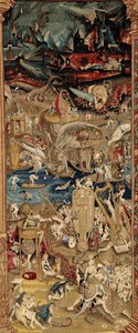 Dünyevi Zevkler Bahçesi. CA. 1560 (goblen) by Hieronymus (after) Bosch