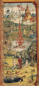 Dünyevi Zevkler Bahçesi. CA. 1560 (goblen) by Hieronymus (after) Bosch