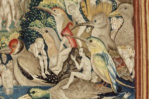 Dünyevi Zevkler Bahçesi. CA. 1560 (goblen) by Hieronymus (after) Bosch