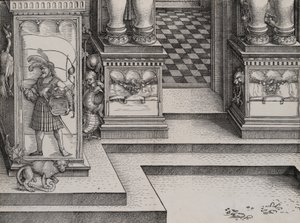 Sağ Portala Giriş Yolunun Alt Kısmı Die Porten des Adels ve Dış Ri..., 1515.