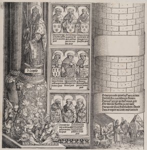 Mimar olarak Maximilian, Aziz Leopold Heykeli ve Maximilian