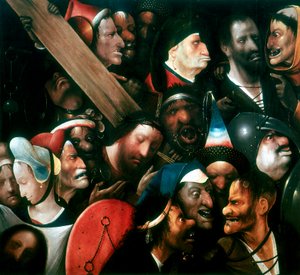 Haçı Taşımak, c1480-1516 by Hieronymus Bosch