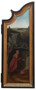 Triptych of Job'un sağ paneli, yaklaşık 1500-24 (panel üzeri yağlı boya) by Hieronymus Bosch