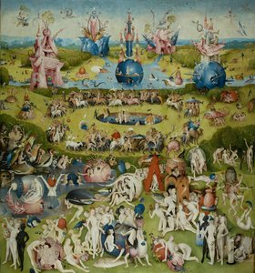 Dünyevi Zevkler Bahçesi by Hieronymus Bosch