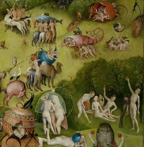 Dünyevi Zevkler Bahçesi, 1490-1500 by Hieronymus Bosch