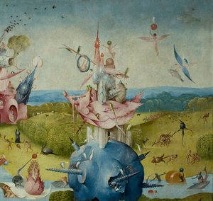 Dünyevi Zevkler Bahçesi, 1490-1500 by Hieronymus Bosch