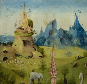 Dünyevi Zevkler Bahçesi, 1490-1500 by Hieronymus Bosch