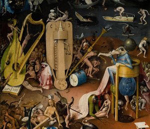 Dünyevi Zevkler Bahçesi, 1490-1500 by Hieronymus Bosch