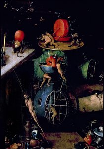 Son Yargı (Altarpiece): Bir Kutunun Detayı by Hieronymus Bosch