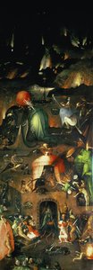 Son Yargı (Altarpiece): Sağ Kanadın İçi by Hieronymus Bosch