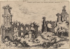 Septizonium ile Palatine Harabeleri