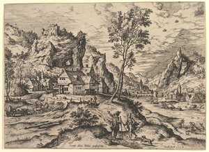 İncil ve Mitolojik Sahnelerle Manzaralardan Tobit, 1558.