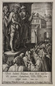 Tutku: Ecce Homo by Hieronymus Wierix