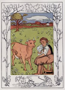 Yaşlı Adam ve Karısı (renkli taş)