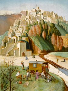 Cagnes Sur Mer, Fransız Rivierası, 1922-46 by Hilda Mary Harvey
