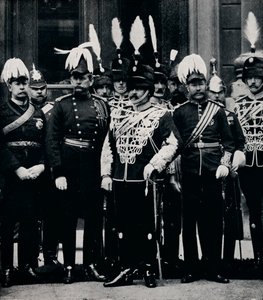 Gelecekteki King Edward VII ve Queens Own Oxfordshire Hussars