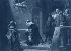 Lord Strafford idama yol açtı by Hippolyte Delaroche