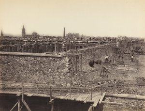 Montrouge Rezervuarı, yukarı havza, sağ taraf Montrouge Rezervuarı, Yukarı Havza..., c. 1870. by Hippolyte Auguste Collard