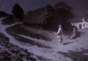 Genç Pastoure (Joan of Arc), Salon 1884 (tuval üzerine yağlı boya) by Hippolyte Berteaux