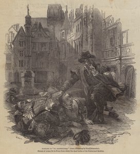 Aziz Bartholomew Katliamı by Hippolyte Delaroche