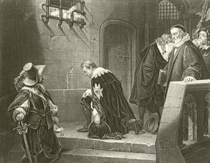 Strafford Kontu idam edilecek by Hippolyte Delaroche
