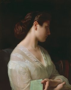 Mädchenportrait (Yunanlı Kız olarak bilinen Genç Kız Çalışması). 1863