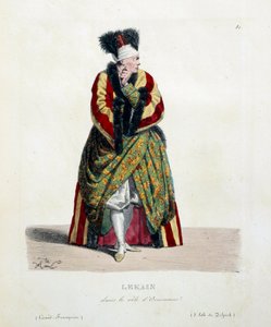 Fransız aktör Henri Louis Cain, Voltaire