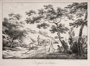 Canon Ateşe Hazır by Hippolyte Lecomte