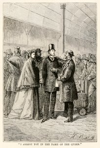 Jules Verne (1828-1905), 1873 tarafından Seksen Günde Devri Alemden Kraliçe adına seni tutukluyorum