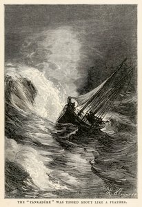 Tankadere, Jules Verne (1828-1905) tarafından Seksen Günde Devri Alem