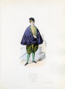 Charles IX zamanından beyefendi by Hippolyte Louis and Polydore Pauquet