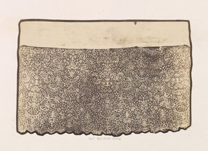 Lace Alb, Visitation Manastırına Ait, 1857. by Hippolyte Malègue