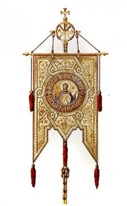 Bir kilise afişi için tasarım