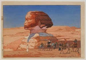 Sfenks - Gün, Taisho Dönemi by Hiroshi Yoshida