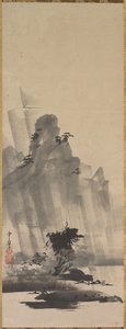 Fırtınada Dağ ve Nehir by Hirowatari Setsuzan