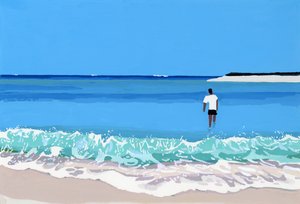 deniz ve adam, 2016, by Hiroyuki Izutsu