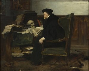 Çalışmalarına daldı, 1874 by Hjalmer Eilif Emanuel Peterssen