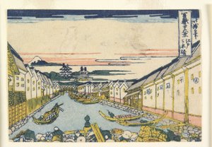 Nihonbashi B Bilim üyesi Edo, 1835-40 by Hokumyō