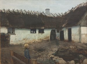 Bir çiftliğin dışında by Holger Møller