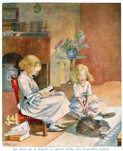 Karanlık olmaya başlar başlamaz, Hans Christian Andersen